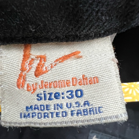 VTG 2003 Citizens 5 pocket black denim skirt sz 30 - Picture 3 of 13